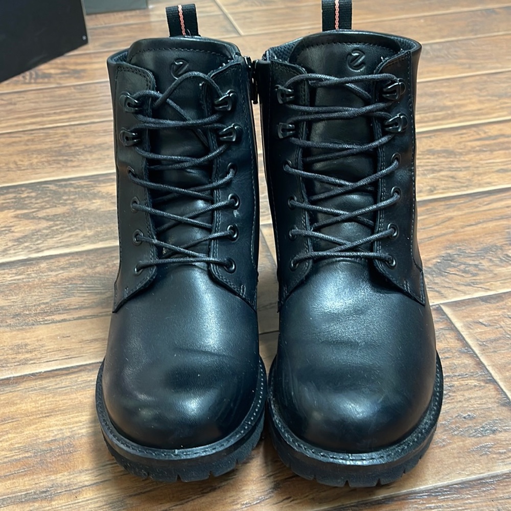 ECCO Black Boots- Size 41